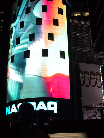 Times Square bei Nacht Foto 