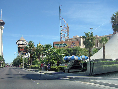 Foto Las Vegas aus dem Auto