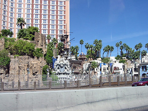 Las Vegas aus dem Auto Fotos