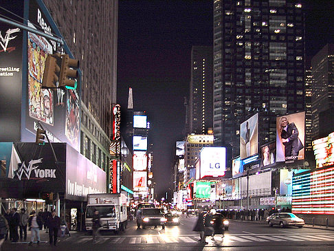 Foto Times Square bei Nacht